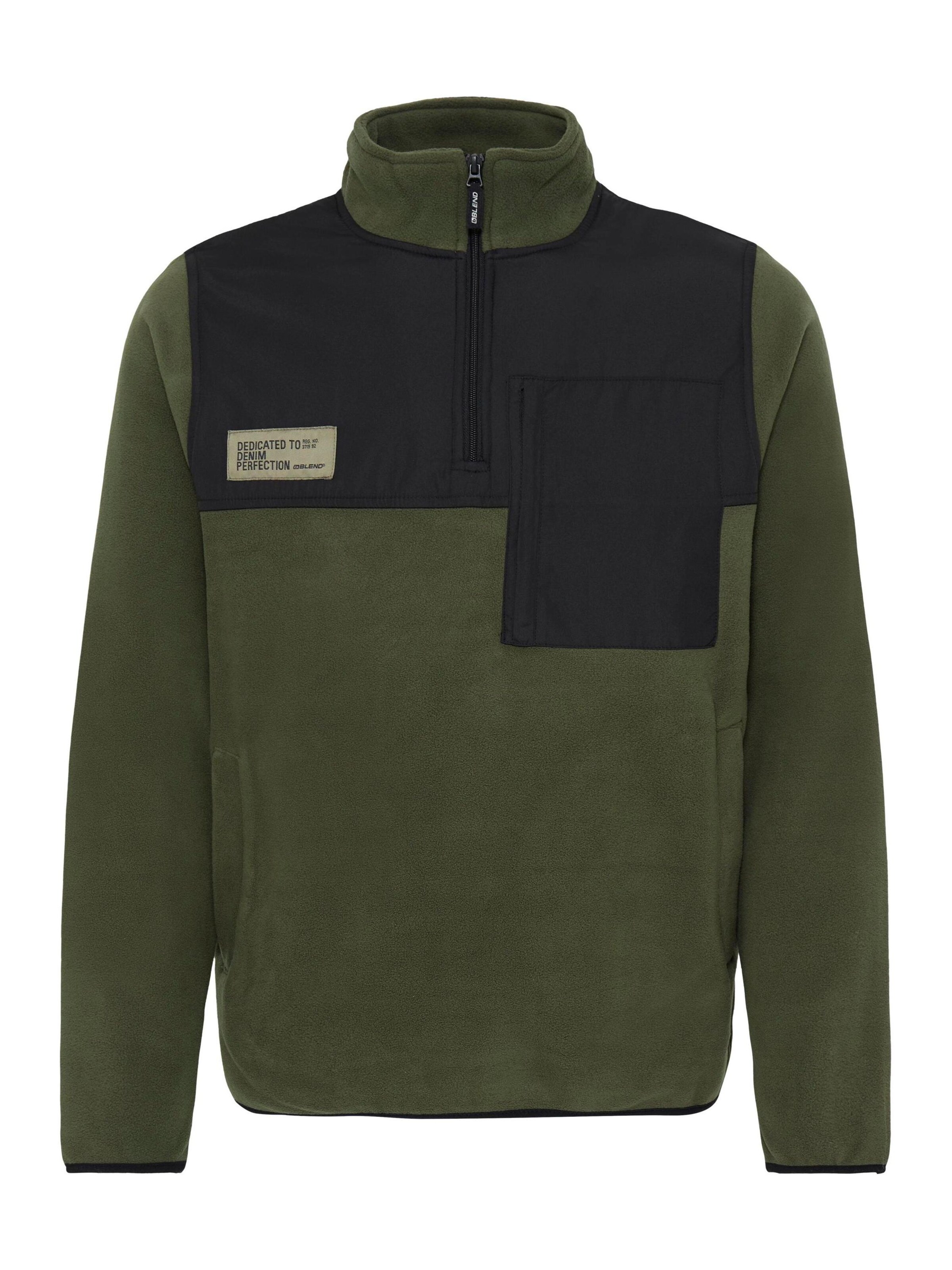 Pullover 'BHMasi' di BLEND in verde: frontale