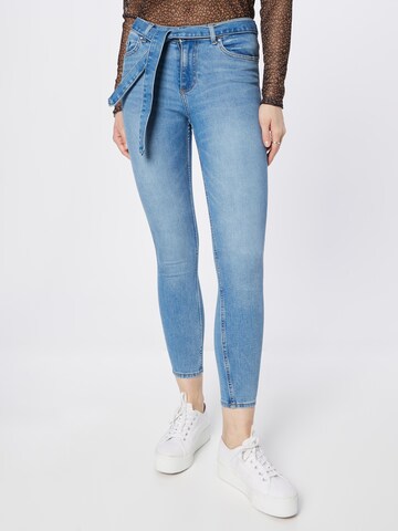 Skinny Jean 'HUSH' ONLY en bleu : devant