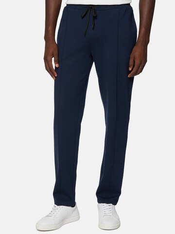 Regular Pantalon 'Coulisse' Boggi Milano en bleu : devant