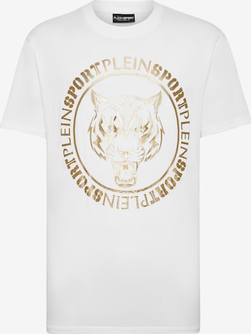 Plein Sport Shirt 'Tiger' in White: front