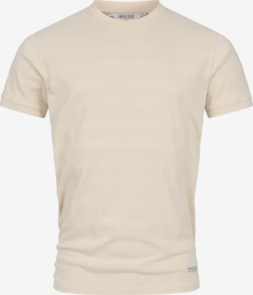T-Shirt ' INKile ' INDICODE JEANS en beige : devant