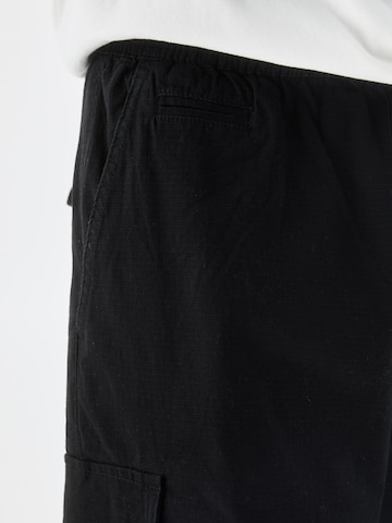 Loosefit Pantalon cargo Pull&Bear en noir