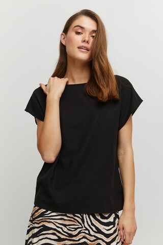 b.young Blouse 'FALAKKA' in Zwart: voorkant
