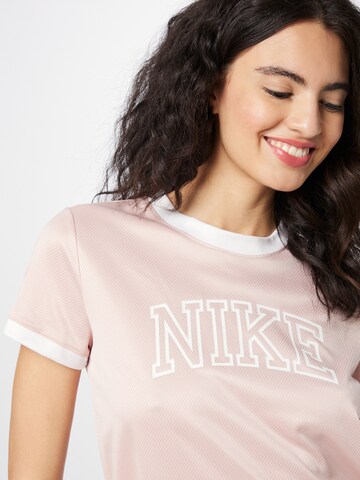 Tricou funcțional 'SWOOSH' de la NIKE pe roz