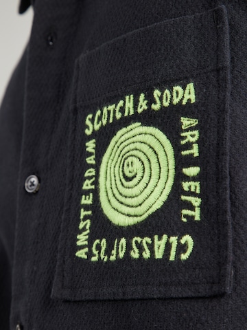 SCOTCH & SODA Comfort Fit Πουκάμισο σε μαύρο