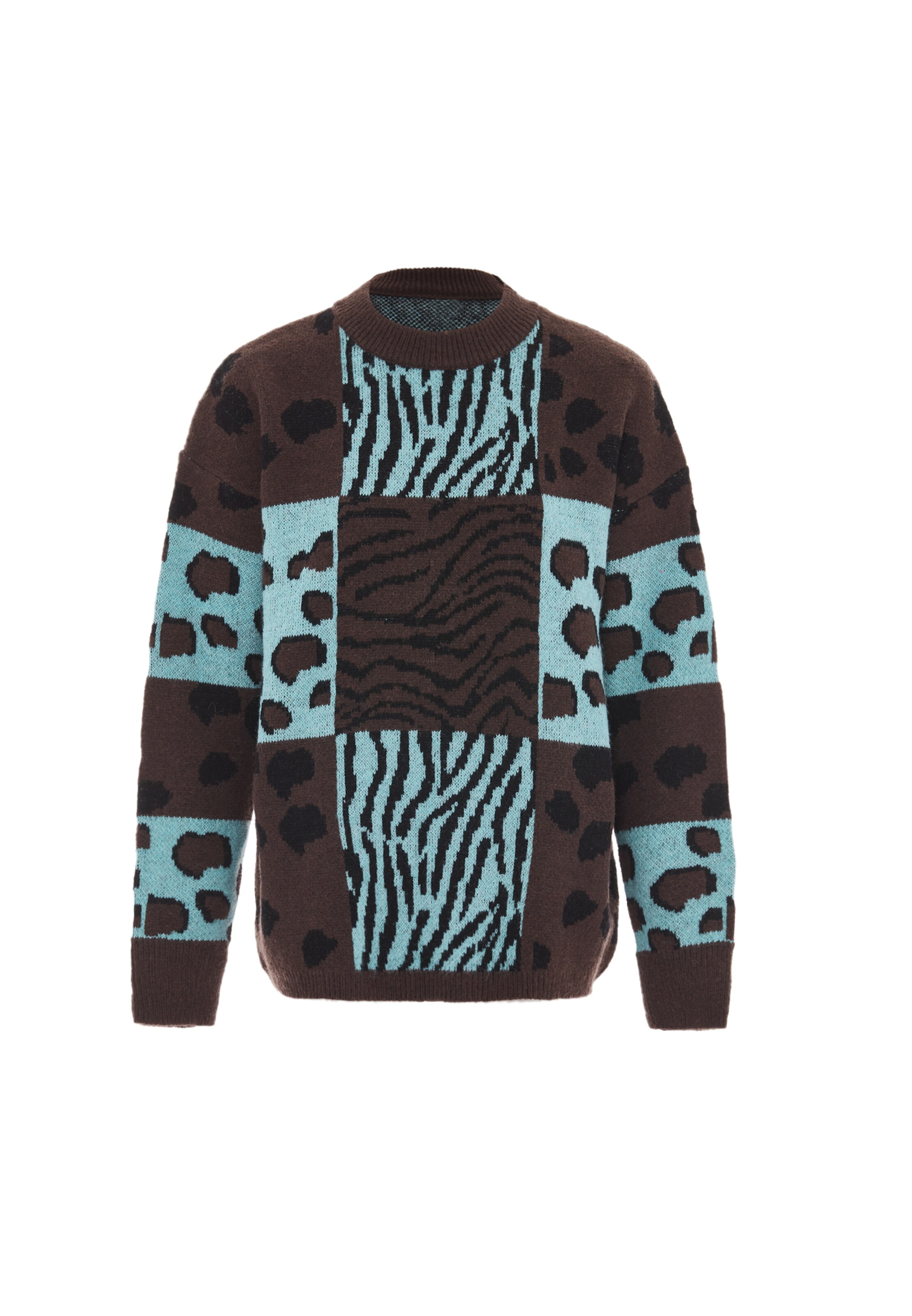 ebeeza Trui in Bruin: voorkant