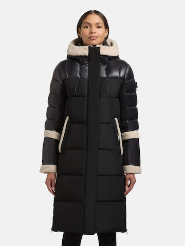 khujo Winter coat 'Desna2' in Black: front