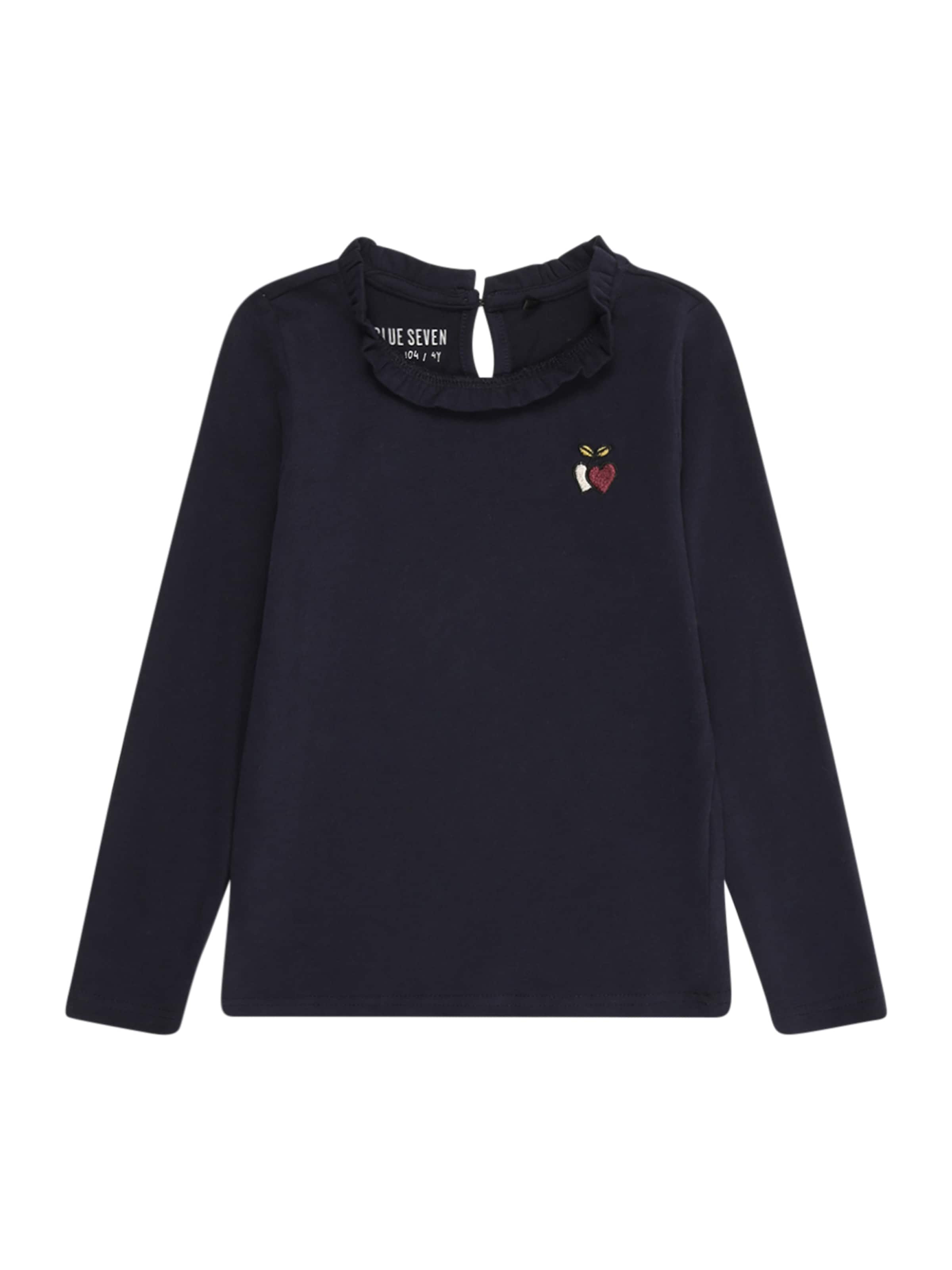 BLUE SEVEN Тениска в синьо: отпред