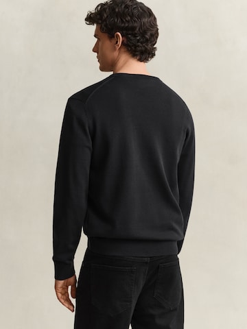 GANT Sweter 'Classic' w kolorze czarny