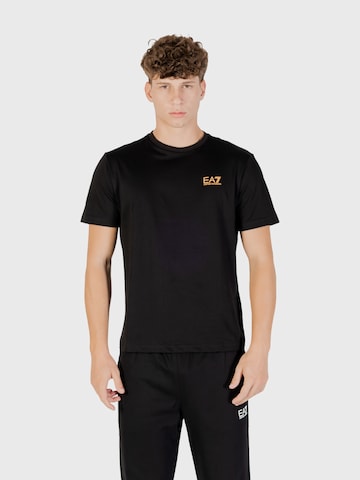 Maglietta '8NPT25 PJVPZ' di EA7 Emporio Armani in nero: frontale