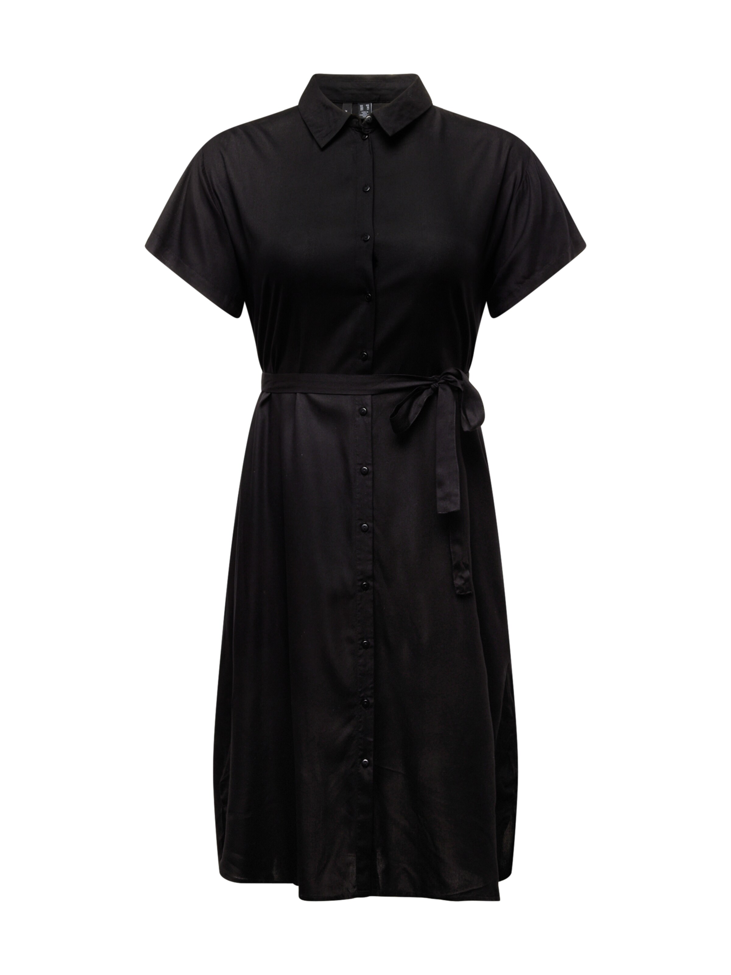 Vero Moda Curve Puseromekko 'VMBUMPY' värissä musta: etupuoli