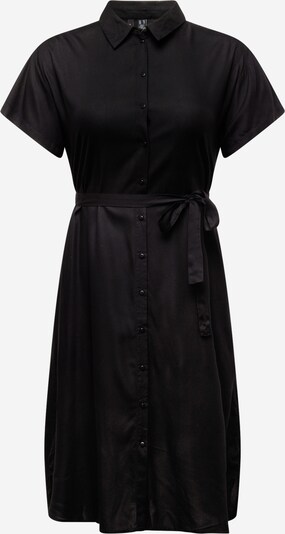 Vero Moda Curve Robe-chemise 'BUMPY' en noir, Vue avec produit