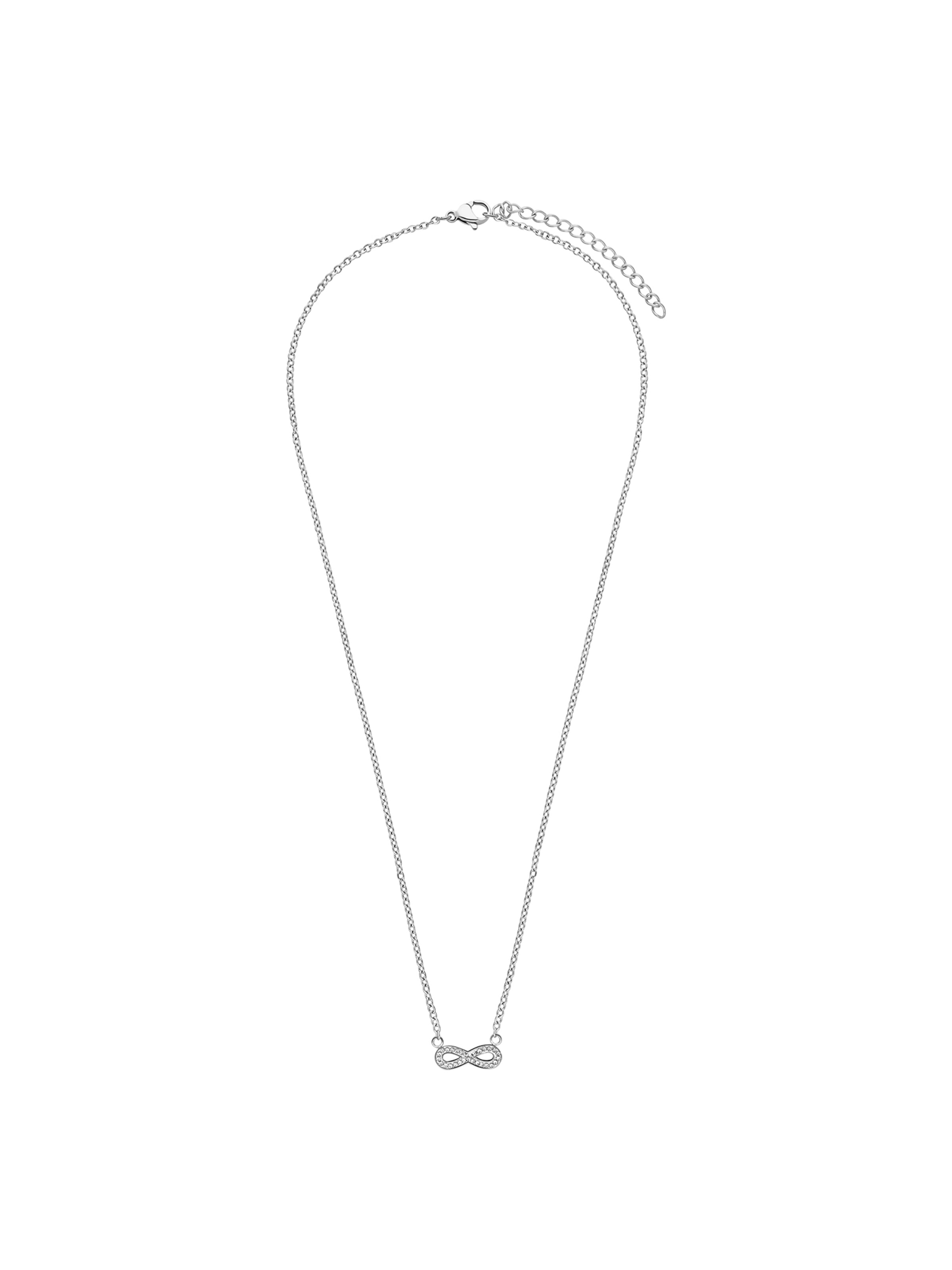 Lucardi Ketting in Zilver: voorkant