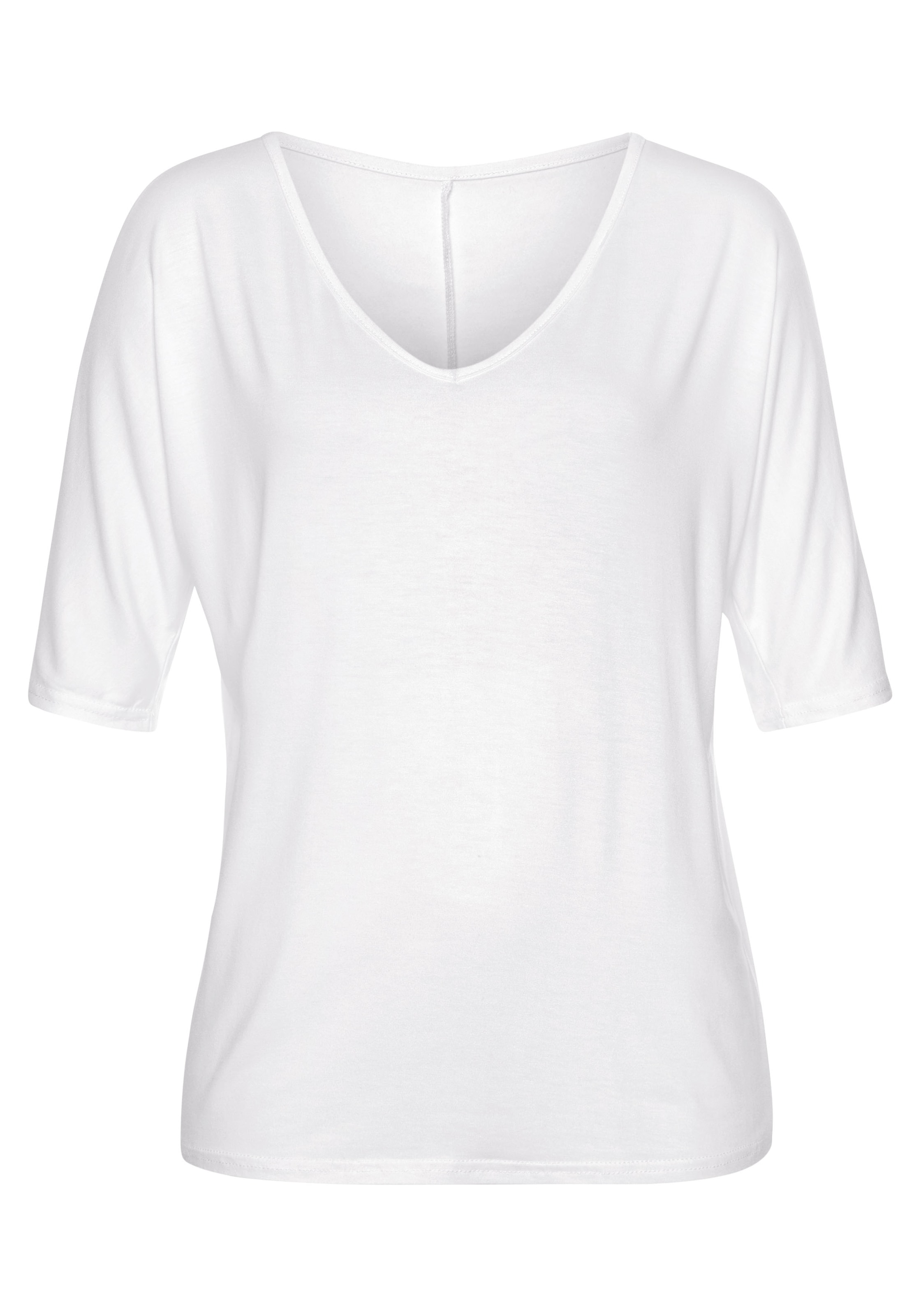 T-shirt VIVANCE en blanc : devant