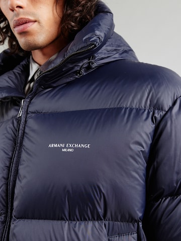 ARMANI EXCHANGE Vinterjacka i blå