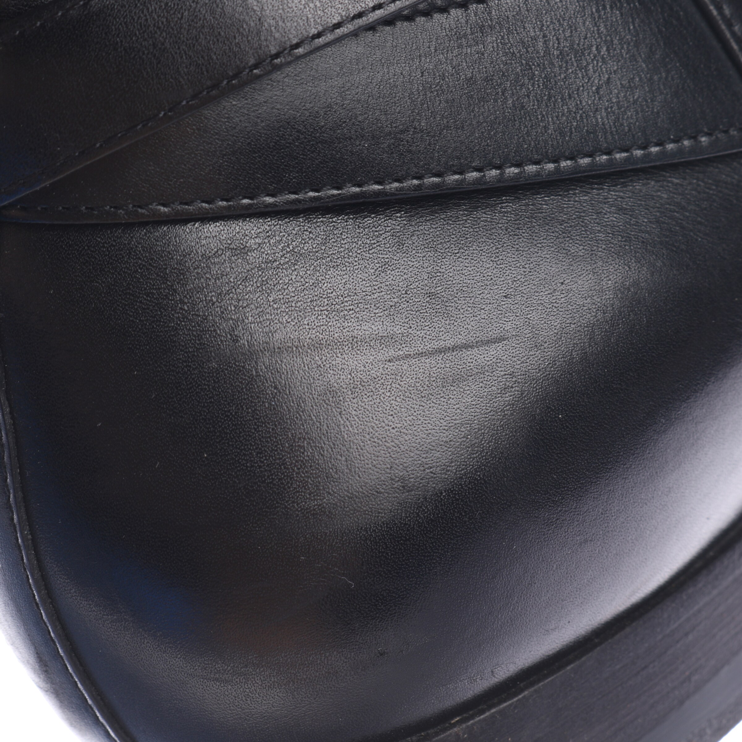 Saint Laurent Anke & Mid-Calf Boots in 40,5 in Black