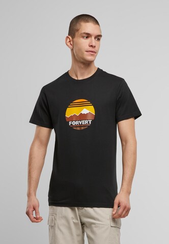 T-Shirt 'Roundn Bishop' Forvert en noir