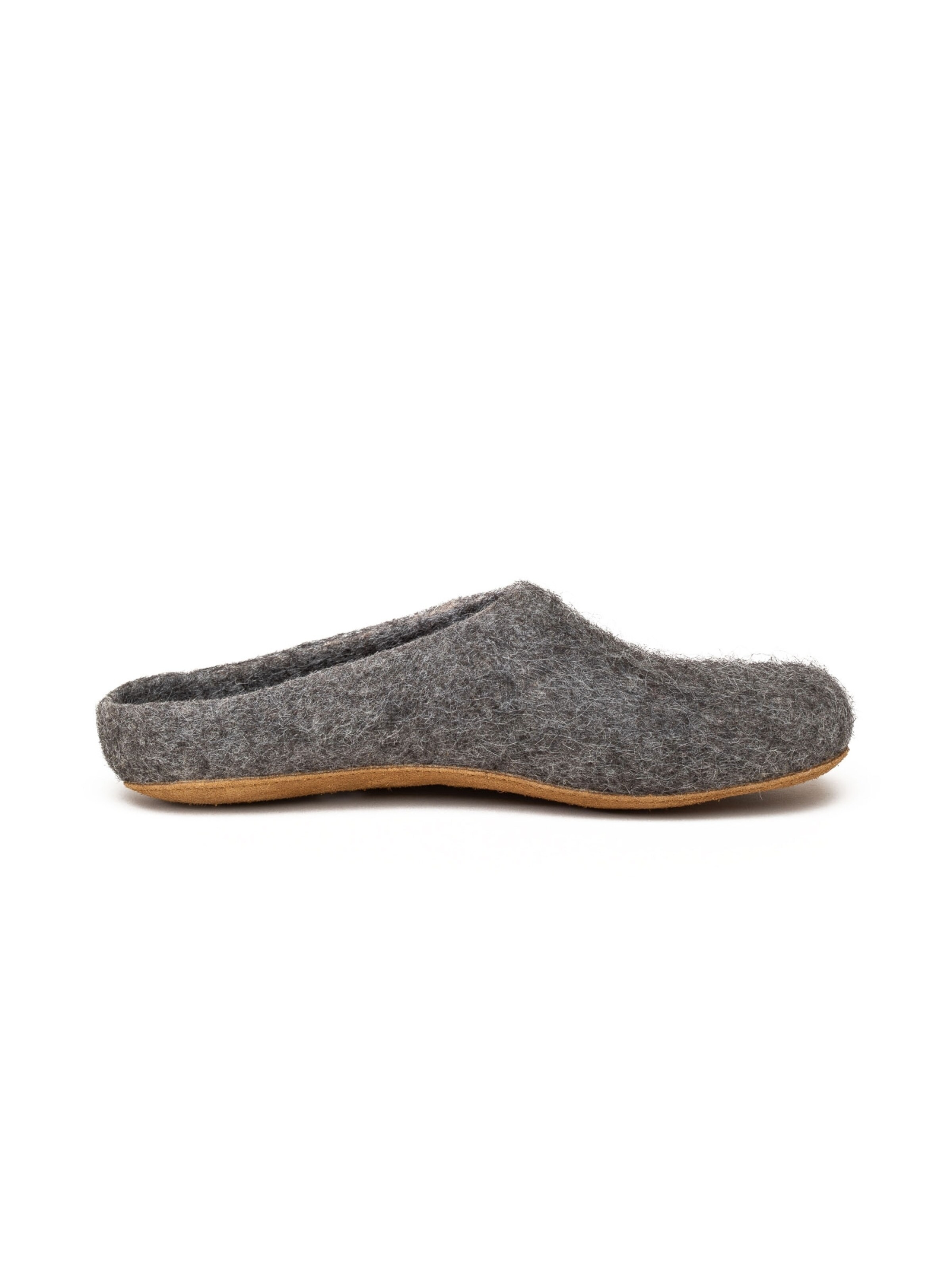 MagicFelt Slippers 'Filzpantoffel Magicfelt 713' in Grey