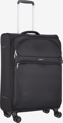 D&N Suitcase Set in Black