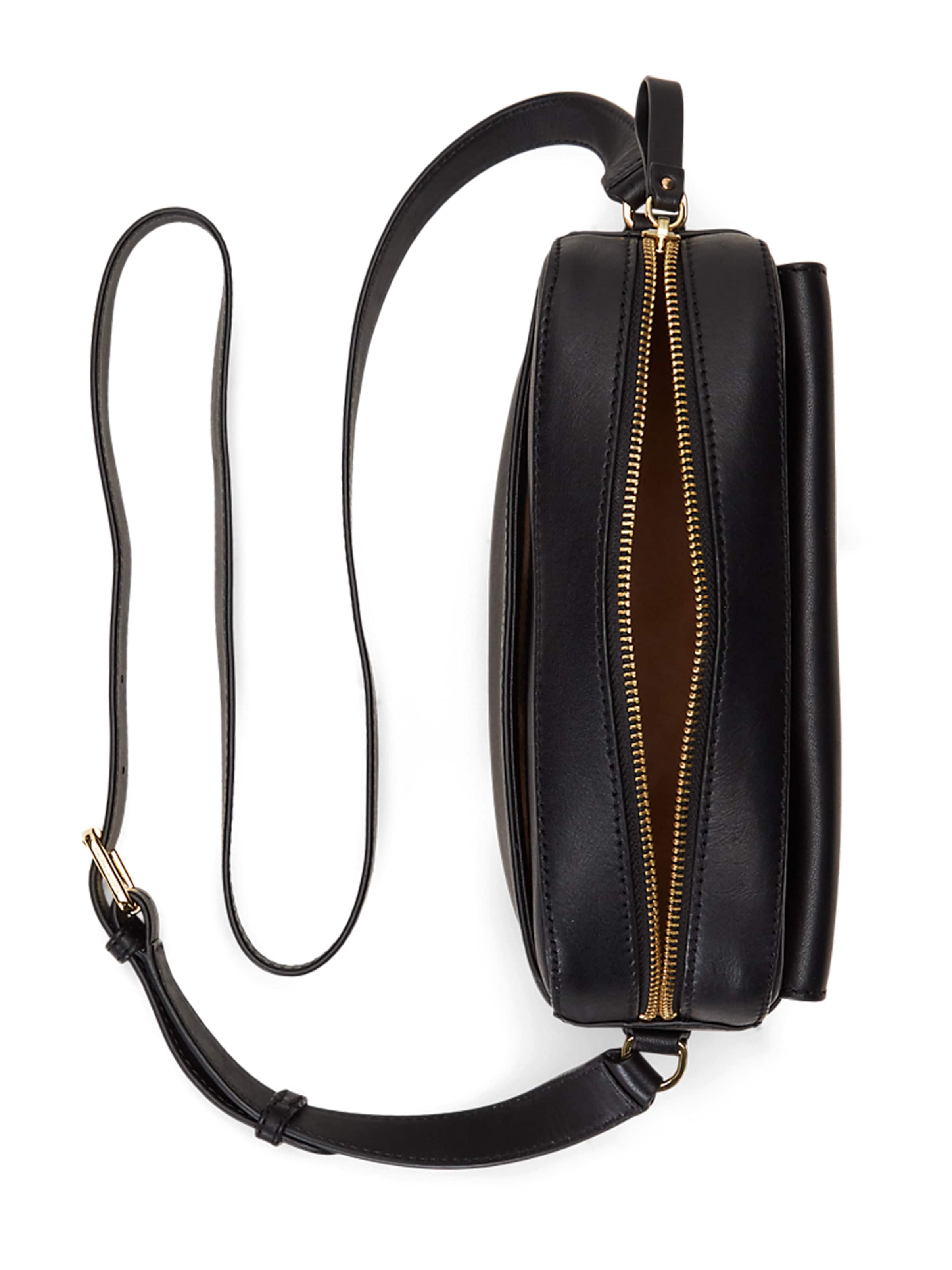 Borsa a tracolla 'MARCY' di Lauren Ralph Lauren in nero