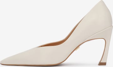 balta Kazar Vakariniai bateliai: priekis