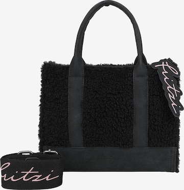 Fritzi aus Preußen Shopper 'Teddy' in Black: front