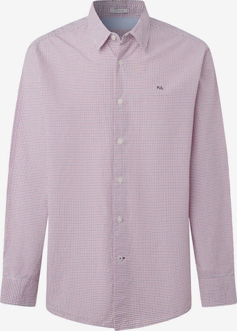 Pepe Jeans - Ajuste regular Camisa 'Regio' en blanco: frente