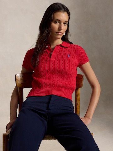 Polo Ralph Lauren Svetr – červená: přední strana