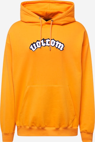 Volcom Bluzka sportowa 'OBTIC' w kolorze pomarańczowy: przód