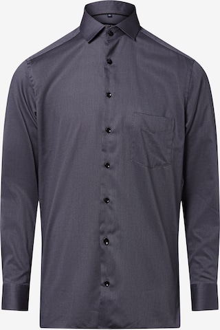 Andrew James Regular fit Button Up Shirt in Grey: front