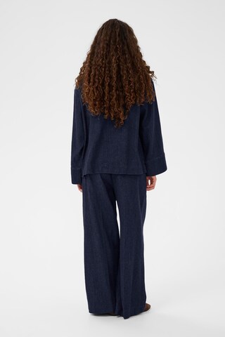 SOAKED IN LUXURY Blouse 'SLChaman' in Blauw