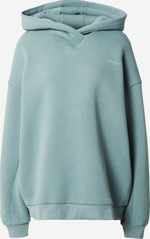 Misspap Sweatshirt in Groen: voorkant