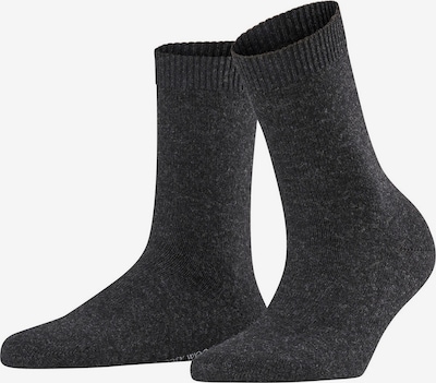 FALKE Chaussettes 'Cosy Wool' en anthracite, Vue avec produit