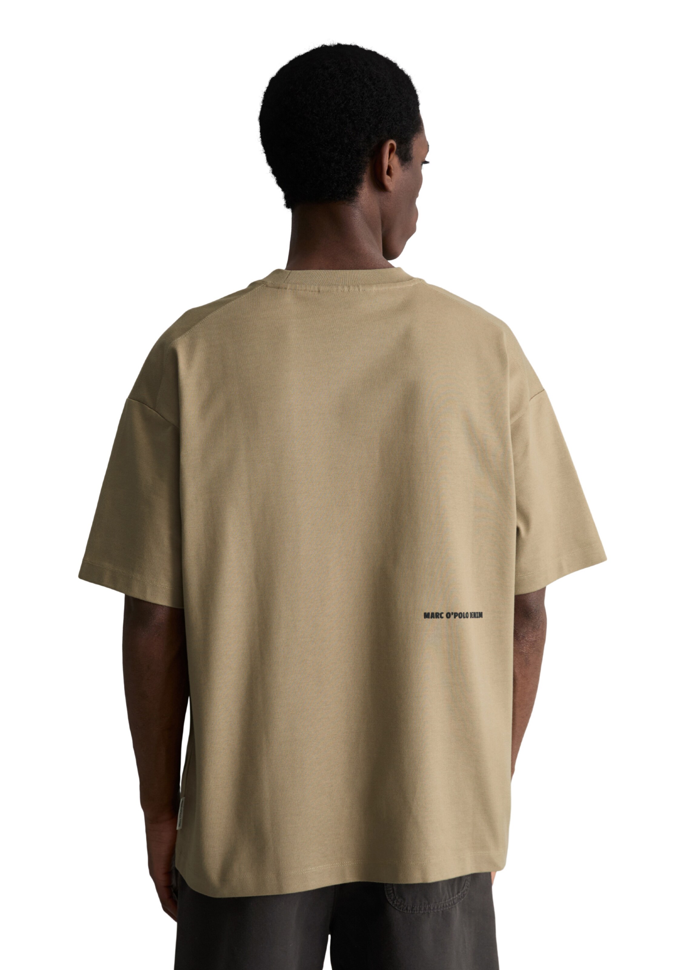 T-Shirt 'DfC' Marc O'Polo DENIM en marron
