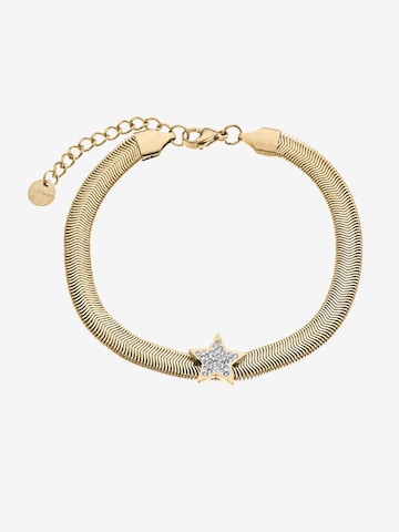 Brise - Pulseira 'Stern mit Strass' em ouro