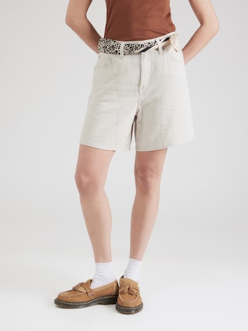 Loosefit Pantaloni 'HIGH BAGGY SHORT WHERES MY PHO IN LINEN DENIM' di LEVI'S ® in grigio: frontale