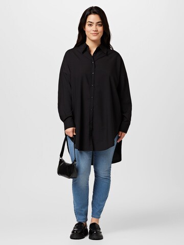ONLY Carmakoma Blouse 'TIM' in Black
