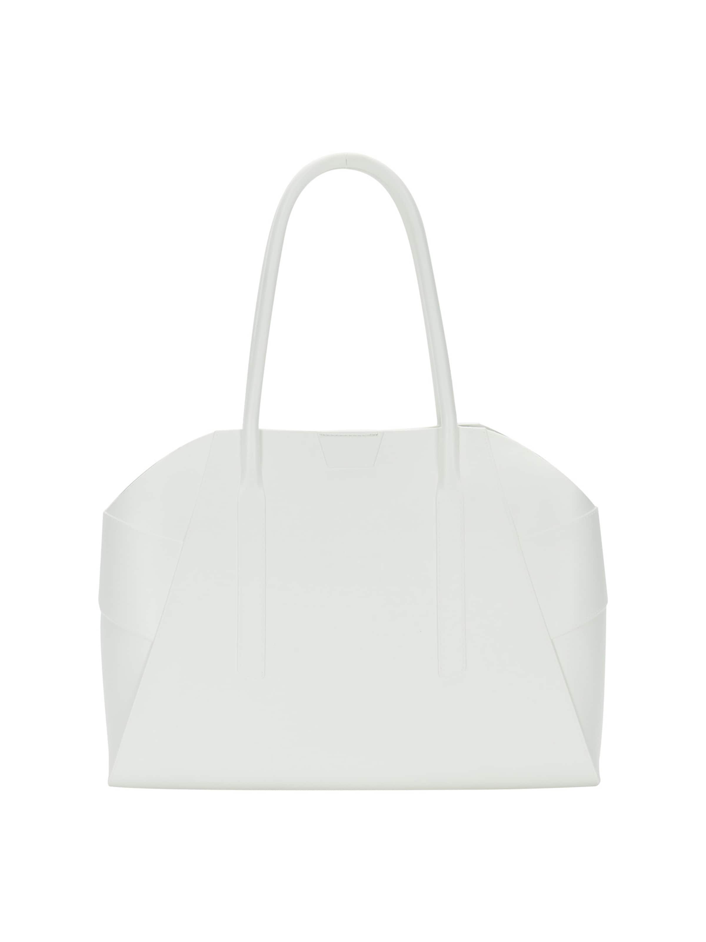O bag Shopper in White: front