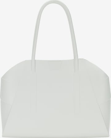 O bag Shopper in White: front