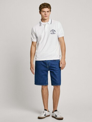 T-Shirt 'Bradley' Pepe Jeans en blanc