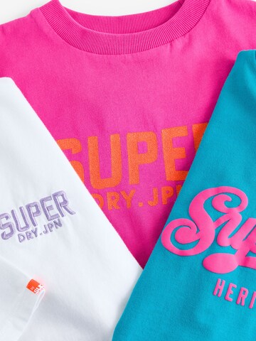 Superdry Тениска 'Athletic' в синьо