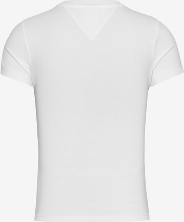 Tommy Jeans Curve - Camisa 'Essential' em branco