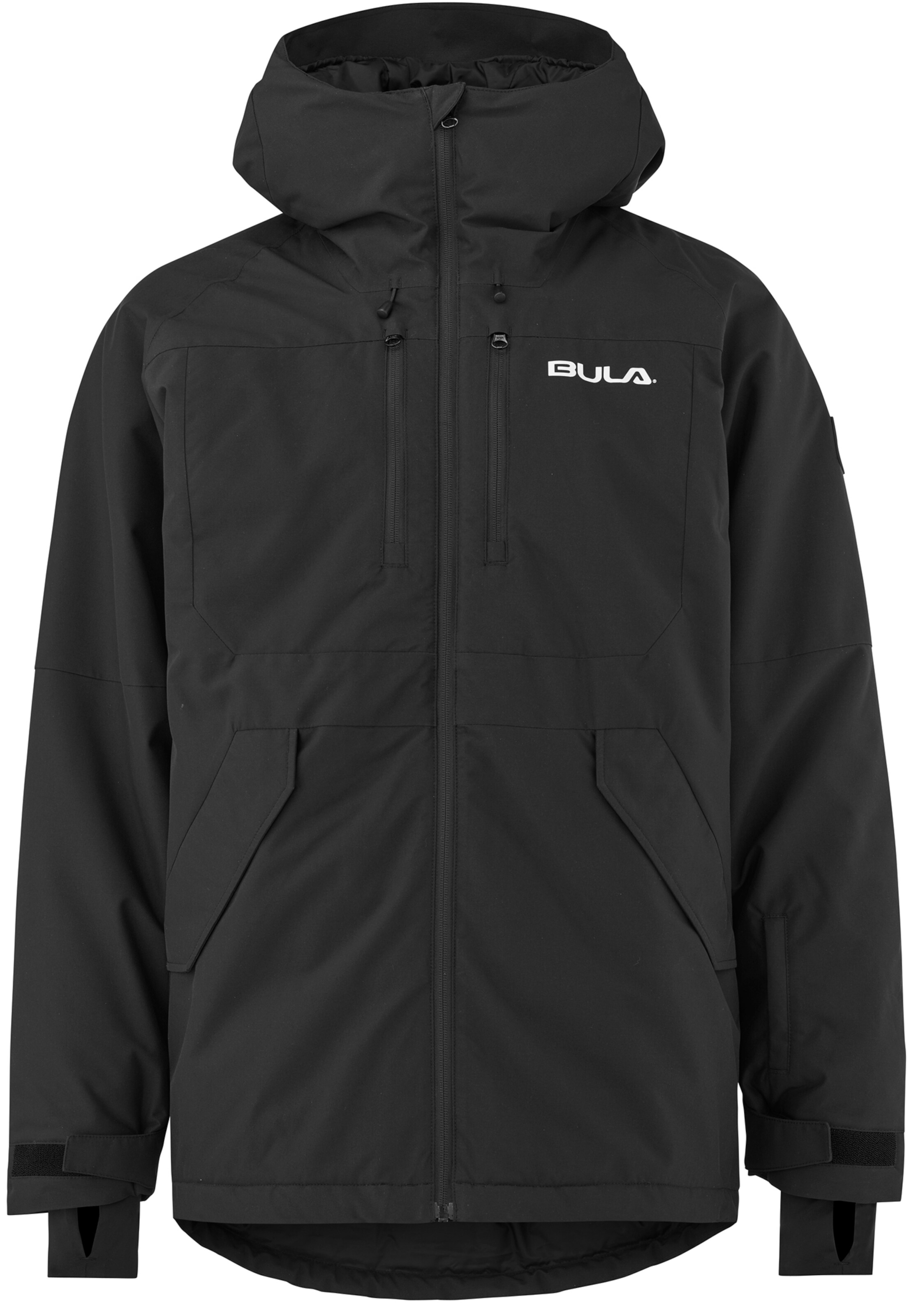 BULA Outdoorjacke in Schwarz: Vorderseite