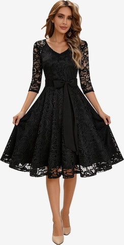 KoJooin Dress in Black: front