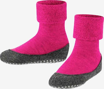 FALKE - Zapatillas de casa en rosa: frente