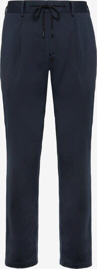 Boggi Milano Pantalon à pince en bleu marine, Vue avec produit