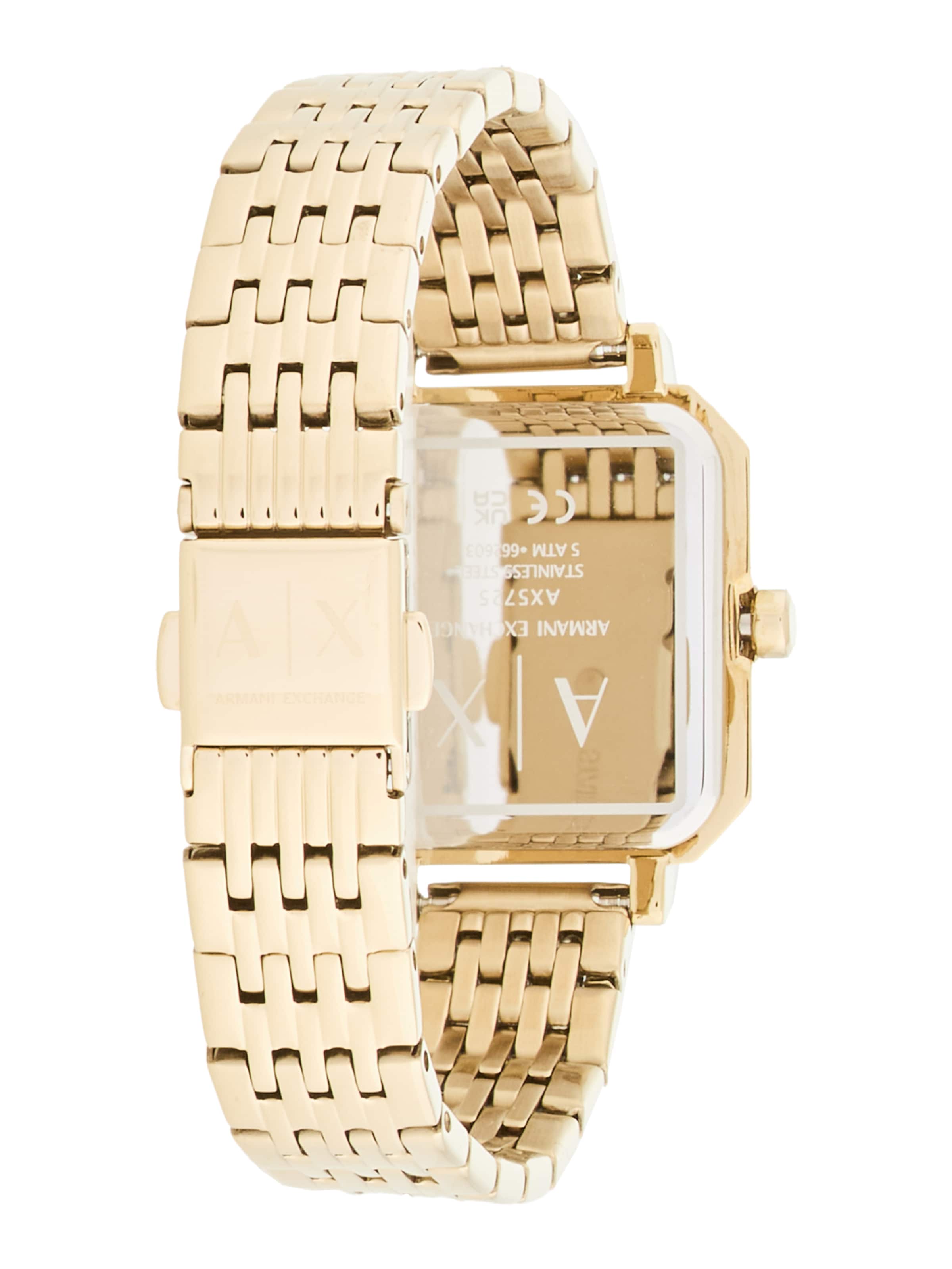 Ceas analogic de la ARMANI EXCHANGE pe auriu