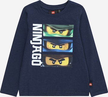 T-Shirt LEGO® kidswear en bleu : devant