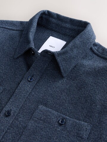 Next Regular fit Between-season jacket in Blue