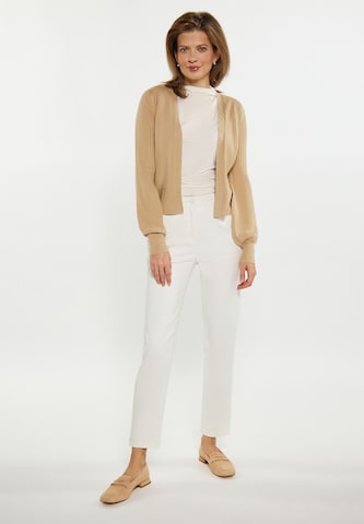 usha WHITE LABEL Knit Cardigan in Beige